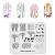 KADS Nail Stamping Plate Charming Fall Scenery Tree Defoliation Nature Template Image Design Plates for Nail Art Decoration and DIY Nail Art (NA017)