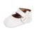 LACOFIA Baby Girls Ballerina Infant Mary Jane Princess Shoes Anti-Slip Prewalker 12-18 Months A White