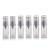 erioctry 5 ml Airless Pump Bottle-Empty Refillable Airless Vacuum Pump Cream Lotion Bottle Travel Bottles Toiletries Liquid Container for Cosmetics Makeup Pack of 6 Transparent
