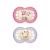 MAM Original Night Schnuller in the 2 Set bright & tooth-friendly baby pacifier from sustainable & organic-renewable materials with pacifier box 6-16 months Reh / owl Reh / owl 6-16 / silicone / night tooth-friendly