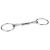 Kerbl 321733/1 Snaffle Bit double broken 13.5cm Width 13.5 cm
