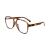 Feizedy retro 70s 80s blue light filter glasses Women without strength computer glasses men blue light blocking glasses pc gaming glasses b2888 turtle frame 60 millimeter