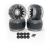 IWONDER Cloud Wheel 105mm Discovery Electric Skateboard Wheels Patented Damping Foam Core All Terrain Off Road 78A Translucent Urethane Longboard Wheels(Not Applicable to Hub Motor Obsidian black