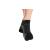 Bunion Relief Socks by OrthoSleeve, Patented Split-Toe Design with a Cushioned Bunion Pad Separates Toes, Relieves Bunion Pain and Reduces Toe Friction (Medium, Black) Medium (1 Pair) Black