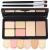 Concealer Contour Palette, Cosmetics Cream Contour and Highlighting Makeup Kit, 6 In 1 Contouring Foundation Concealer Palette Conceals Dark Circles, Blemish, Waterproof Long-Lasting - Cruelty Free (#02)