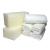 KERALUX 7-piece accessory set 2 x cleaning sponge and 5 x care cloth made of recycled fibers