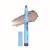Alleyoop 11th Hour Cream Eyeshadow Sticks - Charcolit (Shimmer) - Smudge-proof and Crease-proof for Over 11 Hours - Easy-To-Apply and Compact for Travel - Cruelty-Free and Vegan