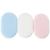 Caress Luxury Bath Accessories 3 Pack Bath Sponges Standard