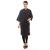 Salon Client Gown Robes Cape, Hair Salon Smock for Clients- Kimono Style Large (Pack of 1)