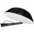 Westcott 4634 7-Feet White with Black Cover Parabolic Umbrella