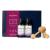 Naissance the Couples Box Romantic Bio Massage Oil Set - Sensual Body Oil Wellness Gift Set For Relaxation & Haut Care With Wood Mass for Women & Men - Of course Vegan