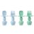 Pandaear silicone baby learning spoon children cutlery set 4 -part baby open and fork dining cutlery - baby led weaning accessories baby spoon of 3 months