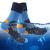 RANDY SUN Waterproof Socks, Unisex Hiking Wading Trail Running Kayaking Crew Socks 1 Pair-blue Medium