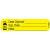 PHARMEX 1-369 Permanent Paper Label Date Opened 1 9/16 x 3/8 Yellow (500 per Roll 2 Rolls per Box)