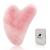 Flagest Gua Sha Face Treatment With Rosenquarz Heart Shape Guasha Board Jkratz-Massage Tool Anti-wrinkle Tool for facial scraping-Heart Shape Jade Trigger Point Treatment on Face