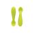 Ezpz EUSSG001 Tiny Spoon silicone spoon lime
