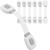 Billybath Premium Baby Cabinet Control Child Control for drawers Refrigerator toilet seat with strong glue without drilling cabinet lock gray 6 pieces 6 pieces (1 Pack) gray