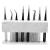 8 holes tweezers holder bracket make -up accessories for eyelash extensions marble pattern -acrylic material tweezer holder from gemerry (marble pattern tweezers) marble pattern pink holder