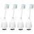 Yanban 4-pack replacement toothbrush heads for Philips electric toothbrush compatible with for essence for elite for Xtreme for Advanced and Cleancare