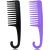 2PCS Large Wide Tooth Comb  Shower Combs with Hook for Wet Curly Hair  Premium Big Hair Brush Combs to Detangle Curls  Conair Women Detangler Comb for Detangling Wigs  Styling Dry Thick Long Cabello
