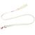 Lionet Paws Dog Leash - Silk Leash for Small Medium Large Dogs Matching Collars for Girls and Boys XS Leash (Pack of 1) White