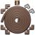 RovingCove Edge Corner Protector Baby Proofing (Large 18ft Edge 8 Corners), Hefty-Fit Heavy-Duty, Soft NBR Rubber Foam, Furniture Fireplace Safety Corner Edge Bumper Guard, 3M Adhesive, Coffee Brown 18 feet Coffee Brown