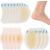 15 Pieces Blister Plasters Invisible Hydrocolloid Gel Blister Bandages Blister Cushion Pad for Heel Foot Toe and Guard Skin 15 Count (Pack of 1)