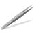 Tweezers pointed hair plucking tweezers with ribbing on the handle