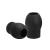 Prestige Medical Soft Premium Push-On Silicone Stethoscope Eartips, Black, Small, 2 Count 2 Count (Pack of 1)