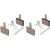 SHIMANO 2 Pairs Disc Brake Pads & Spring B01S-B03S (Resin)