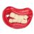 Baby pacifier soft silicone pacifier pacifier fun nipple pacifier funny mouth bite ring baby toys bathing toys for breastfed babies (#2)
