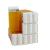 EpilWax Set of 12 Honey Wax Cartridges for Hair Removal - Large 100 ml Roll-on Waxing Refills Honey 100 ml (Pack of 12)