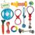 Labeol Dog Toys Puppy Toys from 8 Weeks Puppy Chew Toys Natural Cotton Interactive 10Pcs Dog Rope Toys Indestructible Tough Puppy Chew Toys for Small Puppy Strong Dogs