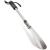 Premium Long Handled Shoe Lifter 16" to 31" Adjustable Expander Shoe Horn - Extends & Collapses Stainless Steel Telescopic Spring Shoehorn Silver