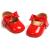RVROVIC Baby Girl Moccasins Infant Princess Sparkly Premium Lightweight Soft Sole Prewalker Toddler Girls Shoes 12-18 Months 2 Red