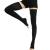 Medical compression stockings women & men with silicone band Fixed 20-30 mmHg supported support for varicose veins edema compression socks thighs (beer) black x-large