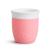 Munchkin C est Silicone Open Toddler and Baby Cup for Babies and Toddlers 4 Months+ Ideal Transition Sippy Cup and Suitable Free Flow Sippy Cup for Baby and Toddler weaning 2oz/60ml Coral Coral Open Cup