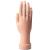 Buqikma Nail Practice Hand, Nail Art Training Hand Flexible Movable Fake Hand Manicure Practice Tool (Pack of 1)
