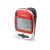 PINGKO Best Pedometer for Walking Accurately Track Steps Multi-Function Portable Sport Pedometers Step/Distance/Calories/Counter Red