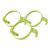 Compatible Bottle Handle for Comotomo Green 2 Pack