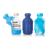 VIAL SAFE Insulin Bottle Protector Case/Sleeve for Diabetes - Diabetes Awareness Collection 3-Pack (Size Short) Tie Dye Light Blue Navy Light Blue