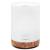 ASAKUKI 300ML Essential Oil Diffuser, Quiet 5-in-1 Premium Humidifier, Natural Home Fragrance Aroma Diffuser with 7 LED Color Changing Light and Auto-Off Safety Switch Brown