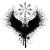 Dopetattoo 6 Sheets Temporary Tattoo Helm of Awe Viking Symbol Viking Fake Tattoos Norse Wing Tattoos Neck Chest for Women Men Adults(No more Sticky) 3.7x3.7 5