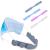 4 Pcs Anti-Tightening Mask Strap Extender Mask Holder Hook Ear Strap Adjustable Mask Fixing Buckle Relieve Pressure and Pain