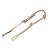 Trixie Hundeleine Be Nordic V -Line L - XL 2.00 m 13 mm in sand/black - adjustable dog leash with Nordic charm - for large to very large dogs - 17234 L -XL sand/black