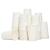 RACETOP Disposable Paper Coffee Cups 12 oz 100 Pack,12 oz White Hot Coffee Paper Cups, Thickened Paper Style 12 oz 100 Count (Pack of 1)