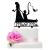 TzTwodcaz Fishing Wedding Cake Topper Funny Mr&Mrs Cake Topper Gift for a Wedding/Bridal Shower/Anniversary Party (Fishing)