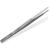 Straight tweezers 20 cm with internal teeth stainless steel