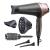 Hair dryer ions curls & waves & smooth Curl-Straight (2200W including 3 styling attachments: conical & curly styling nozzle & diffuser 45mm round brush 3 heating & 2 fan levels) D5707 hair dryer "New version"