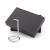 MEN'S RAZOR HOLDER STAND WITH STAINLESS STEEL (CHROME FINISH) FOR ALL TYPES.